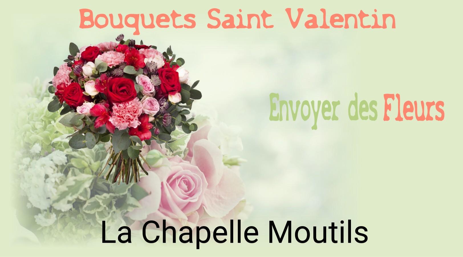 Roses de Saint-Valentin livrées à La Chapelle-Moutils